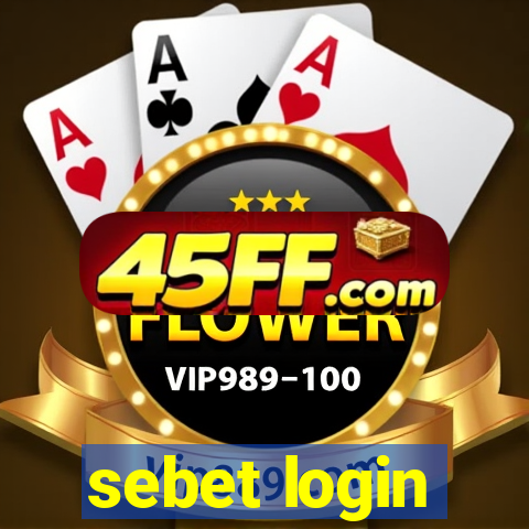 sebet login